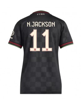 Bayern Munich Nicolas Jackson #11 Replika Tredje Kläder Dam 2025-26 Kortärmad